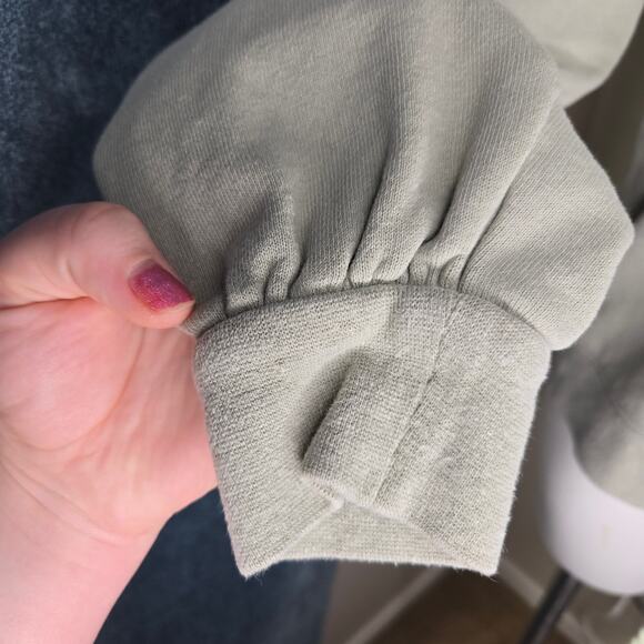 MADEWELL Hemp-Cotton V-Neck Sweatshirt Forgotten Landscape Size Small - Picture 9 of 16